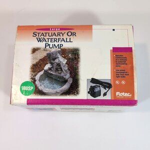 Flotec 180SP STATUARY  FOUNTAIN WATERFALL SUBMERSIBLE POND PUMP 180 GPH @ 1 Foot